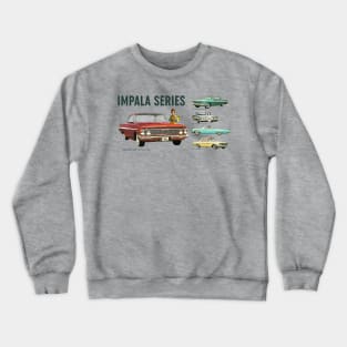 IMPALA SERIES - atomic age brochure Crewneck Sweatshirt